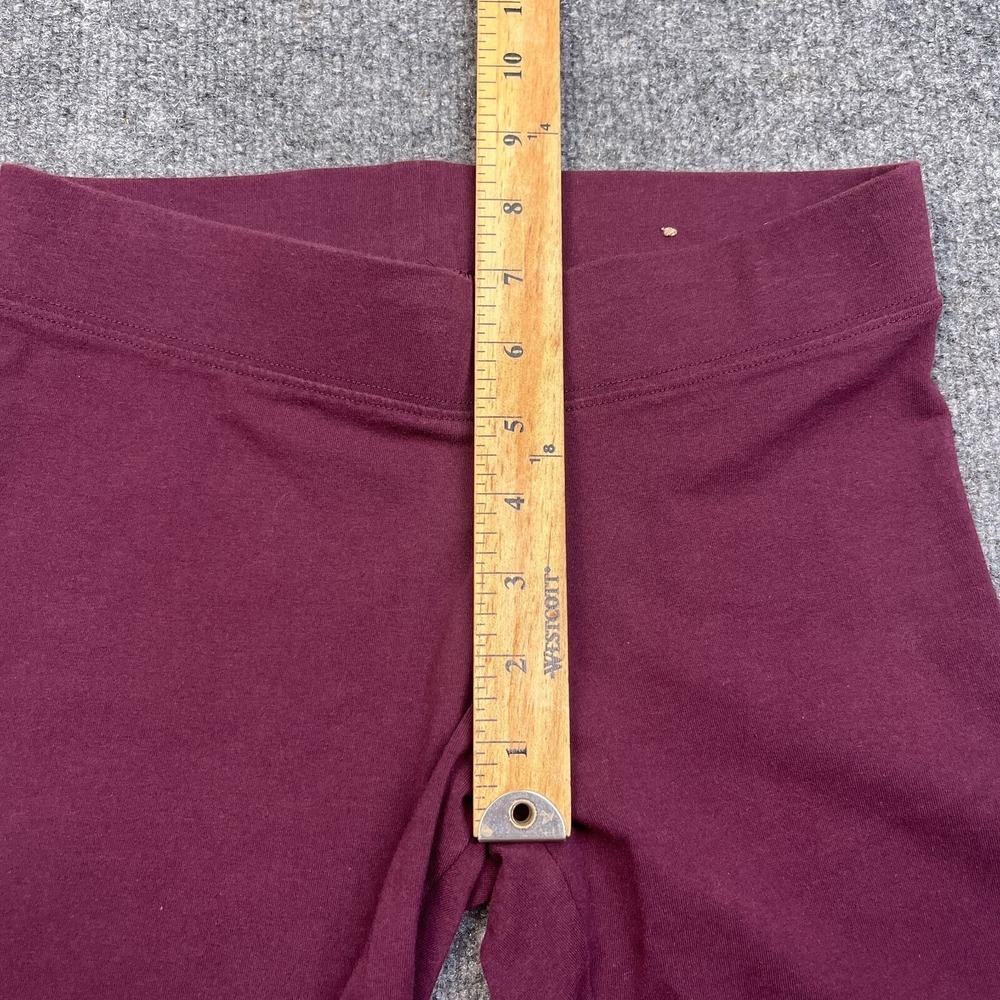 American Eagle Hi Rise Leggings Womens Size Small Maroon Red Yoga Pants - Picture 5 of 8
